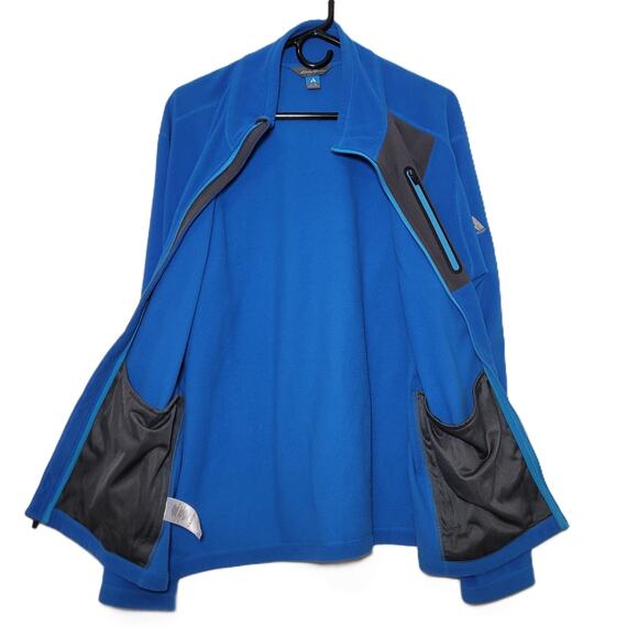 Eddie Bauer Mens First Ascent Full Zip Long Sleeve Fleece Jacket Size XL Blue - Picture 4 of 12